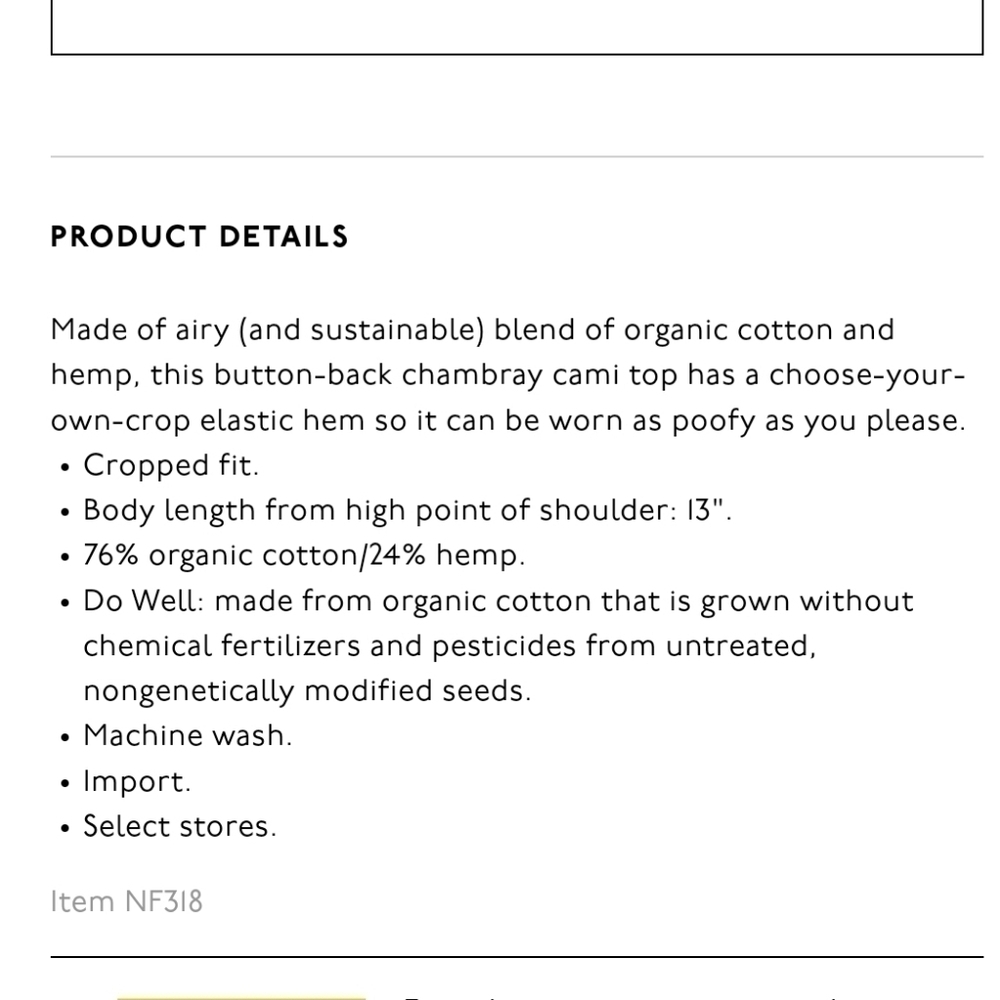 NWT Madewell Chambray Meriden Top Sz  Small - Picture 6 of 8